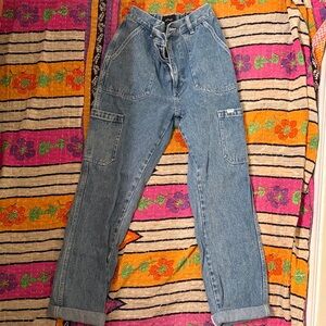 Classic Blue Straight Leg Women's Jeans